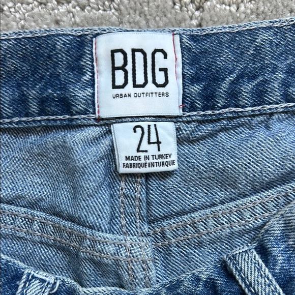 Women's Denim Shorts - Blue - Picture 2 of 3